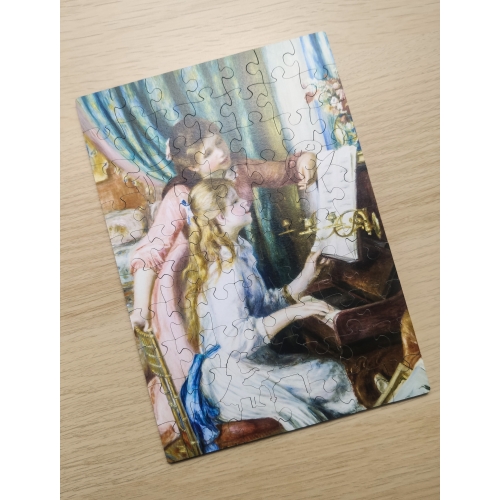 Dziewczęta przy pianinie” - Pierre -Auguste Renoir A5